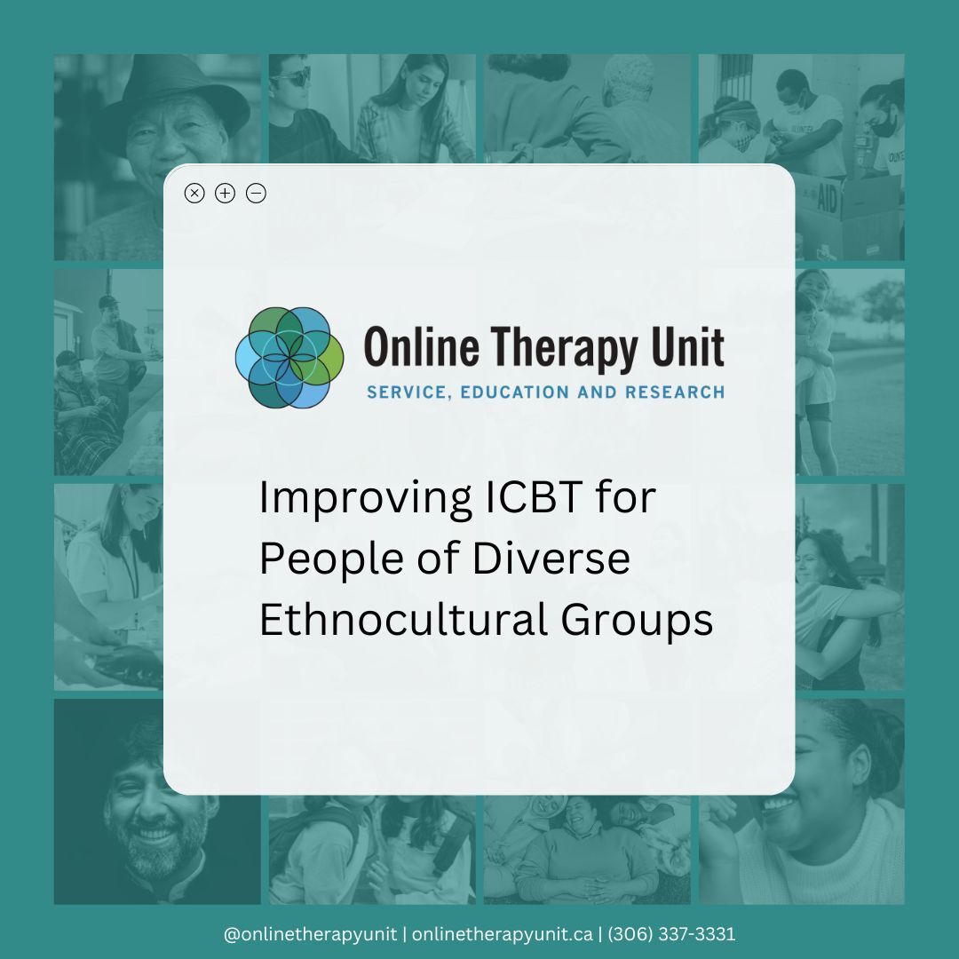 Improving ICBT for people of diverse ethnocultural groups